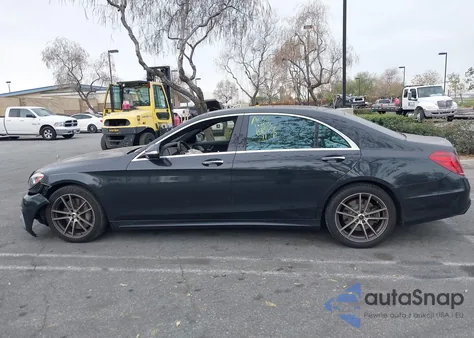 2015 Mercedes-Benz S 550 4Matic из США, поврежденный, VIN WDDUG8FB3FA105239